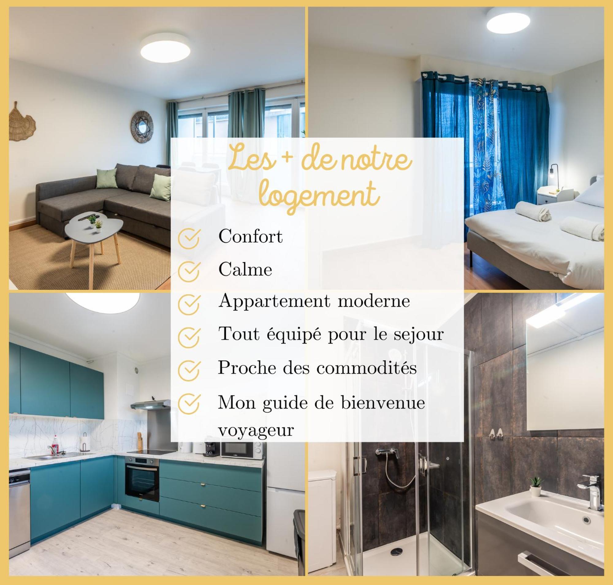 Apartamento T2 I Moderne I Gaillard